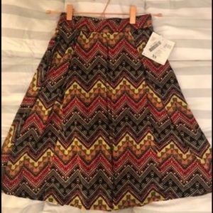 LuLaRoe Madison skirt size XS